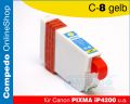 Kompatible Patrone C-8 Gelb fr Canon PIXMA iP4200 u.a.
