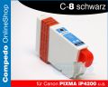 Kompatible Patrone C-8 Schwarz fr Canon PIXMA iP4200 u.a.